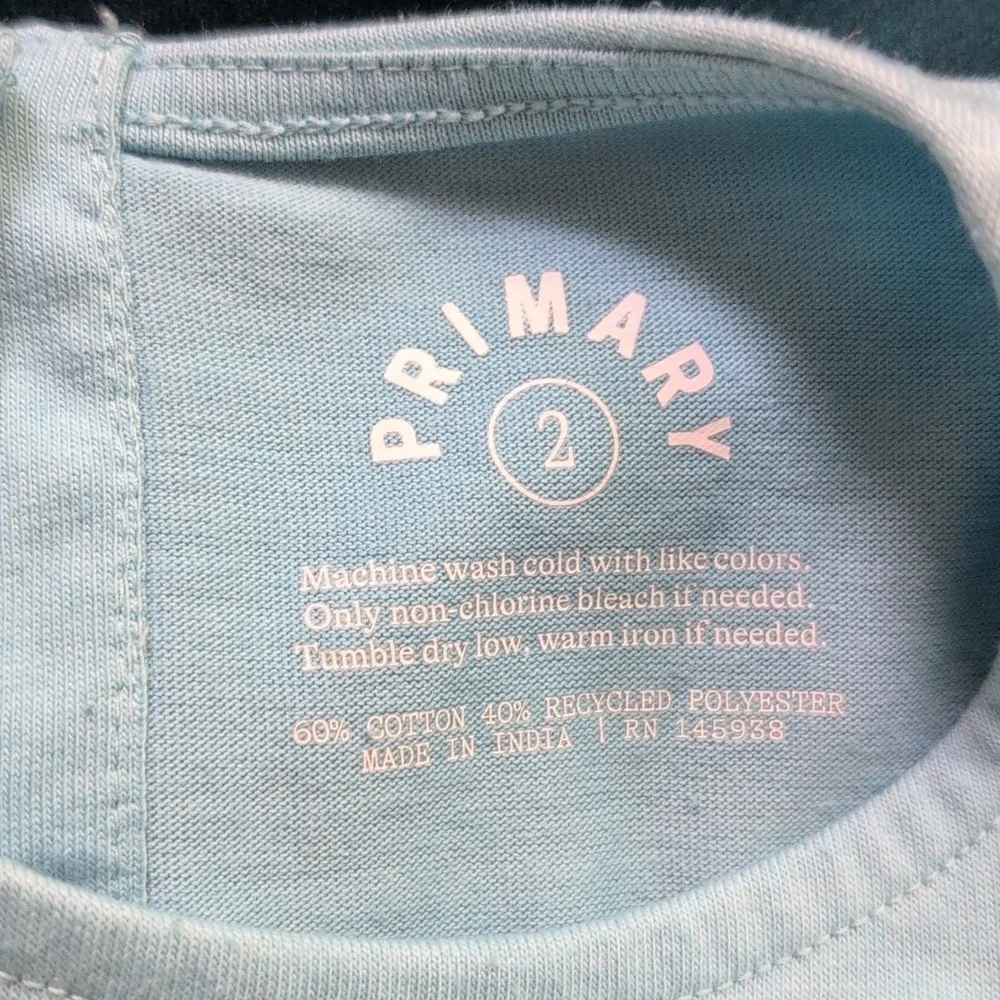 Primary 2T Light Blue Perfect Pocket Dress